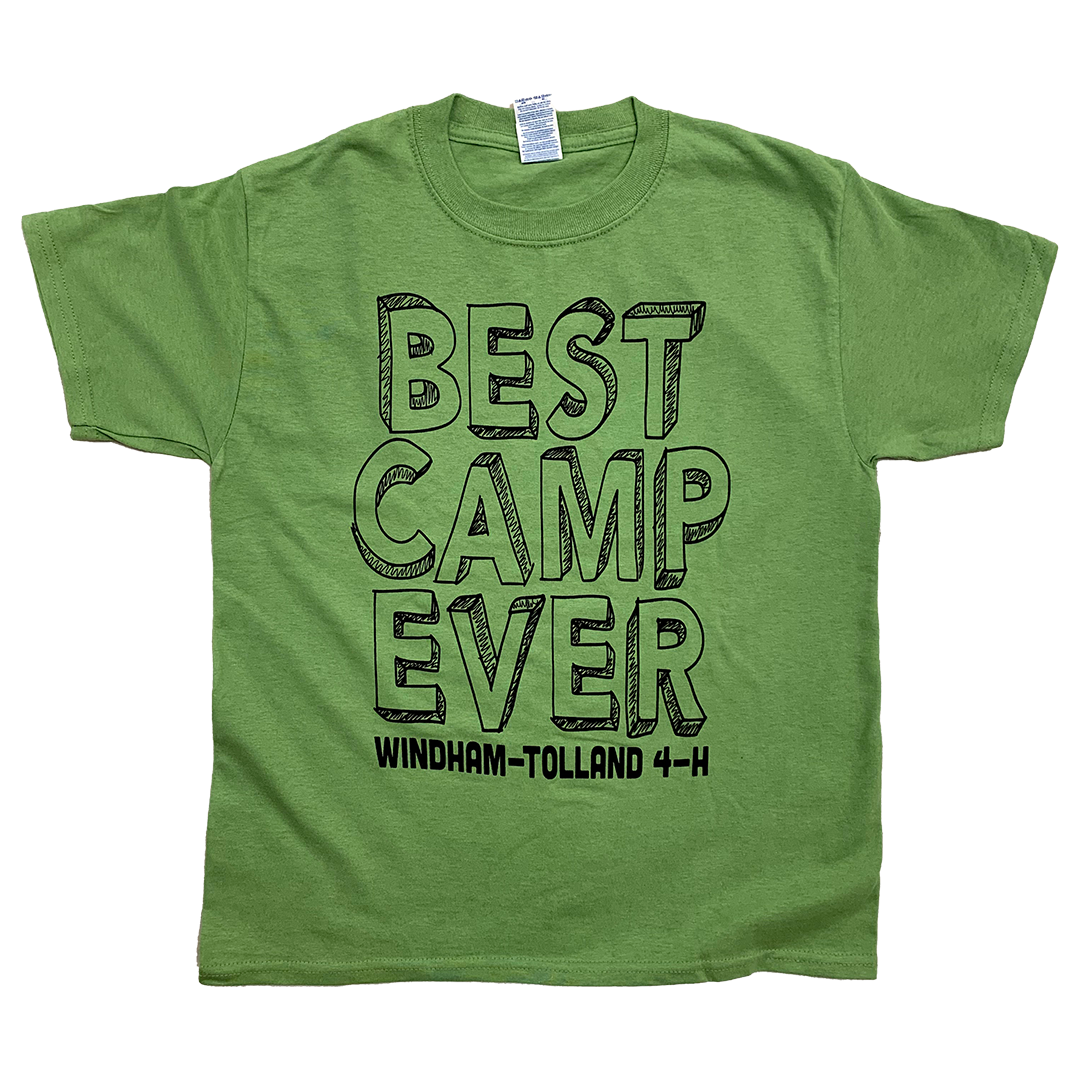 Best Camp Ever T-Shirt - Windham-Tolland 4-H Camp