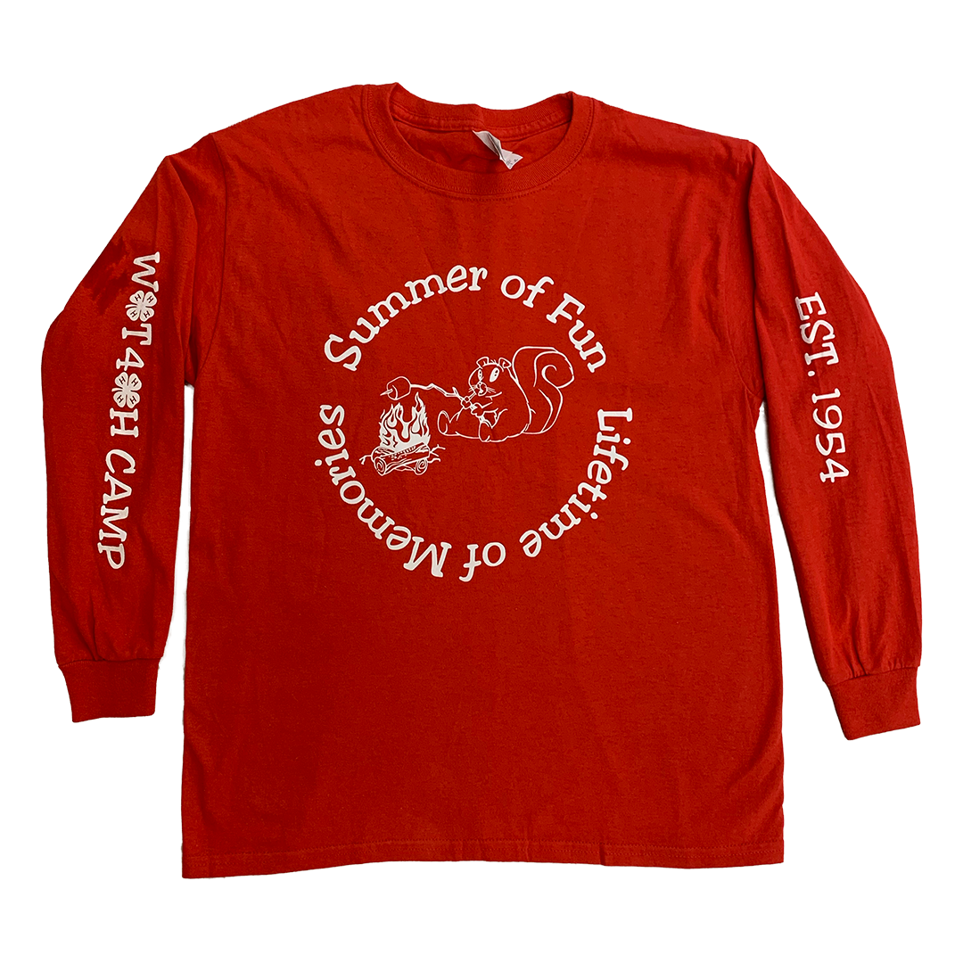 Red Sleeve T-Shirt - Windham-Tolland 4-H