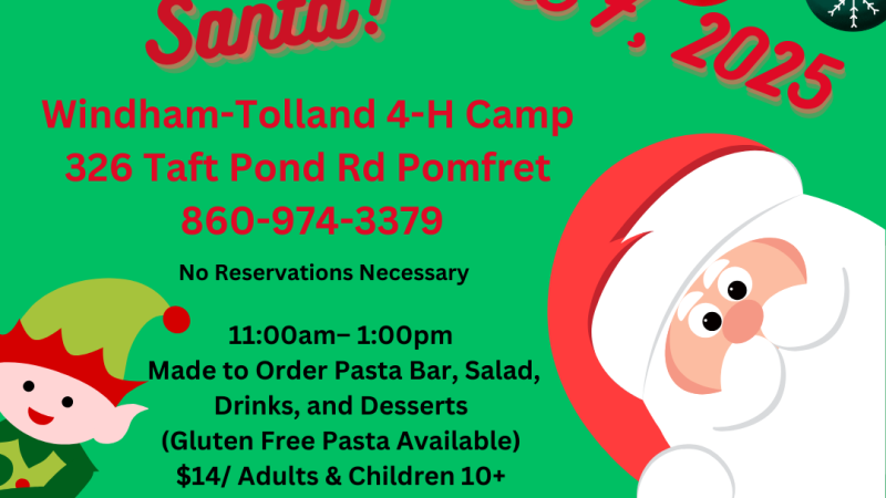 Lunch With Santa Dec. 7 Join Us!!!